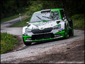 Fotografie z testu Jana Kopeckho ped 47. Rallye esk Krumlov 2019